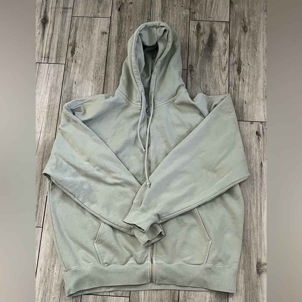 Brandy oversized zip up OS